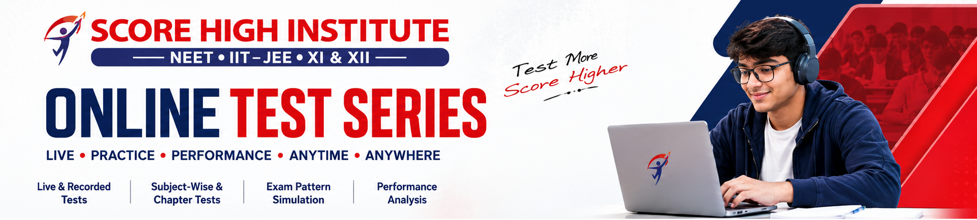 Online Test Series for JEE NEET CUET and Board Exams